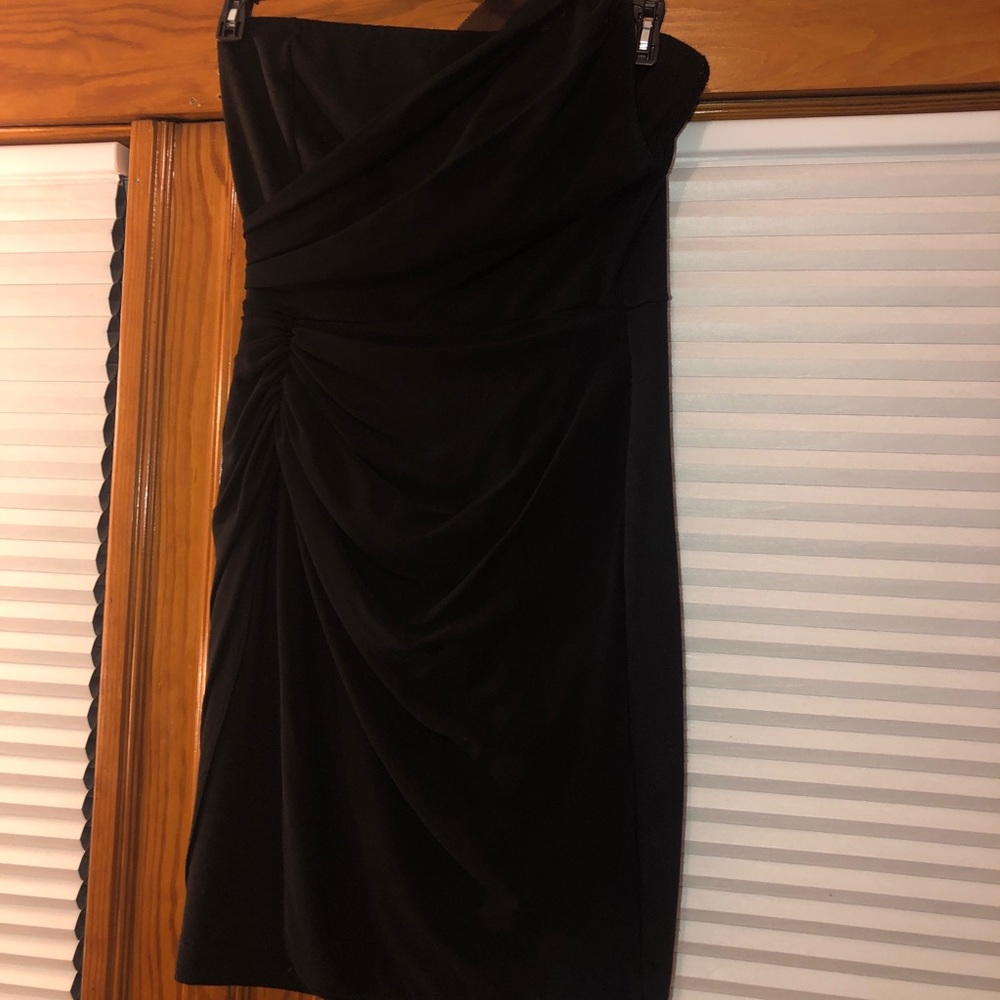 black body con - one shoulder dress